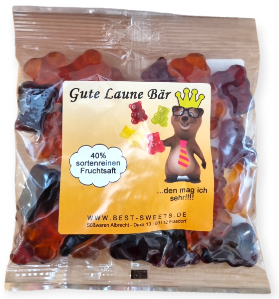 Gute Laune Bär 40% Fruchtsaft, 150 g